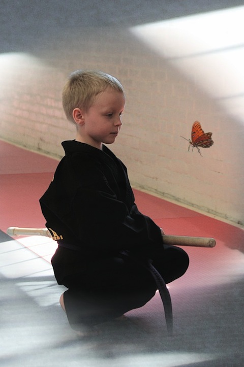 Karate Student Portrait